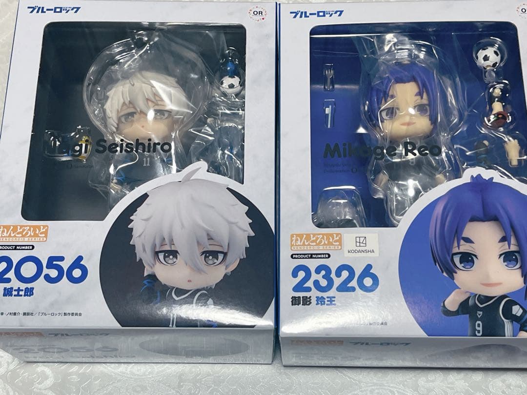 ブルーロック　ねんどろいど　凪誠士郎　御影玲王