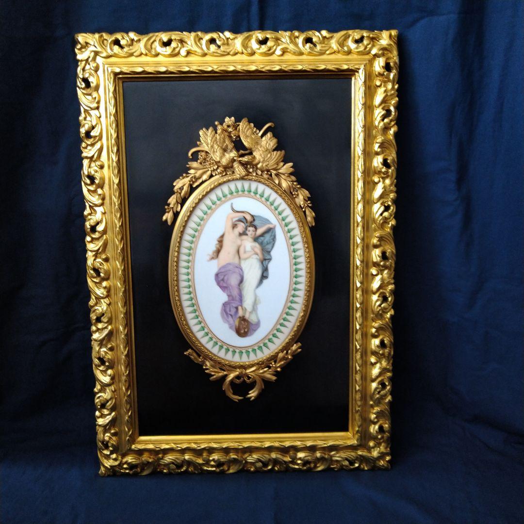 額装陶板画『運命の女神』