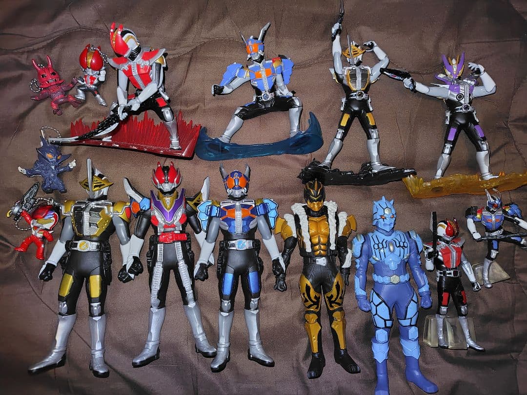 仮面ライダー電王 ソフビ フィギュア 15点セット