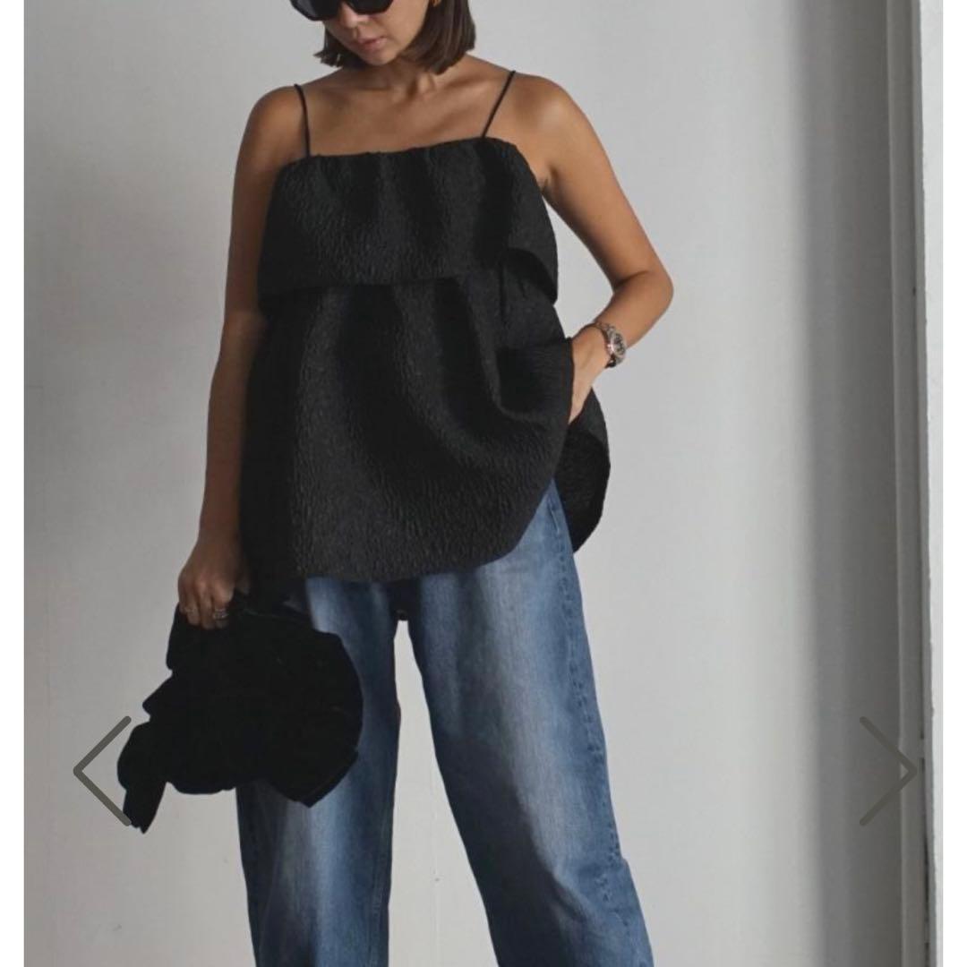 room306contemporary ボリュームエンボスキャミソールトップス room306 CONTEMPORARY / Volume Embossing Camisole Tops