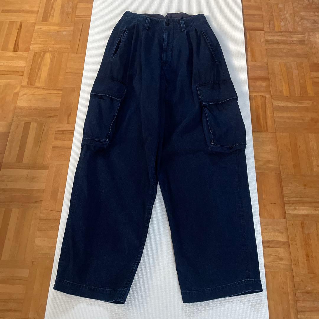 最終価格　ヨウジヤマモト　y's デニムワイドパンツ Y's（ワイズ） 18ss ヨウジヤマモト YOHJI YAMAMOTO ガゼット ワイド