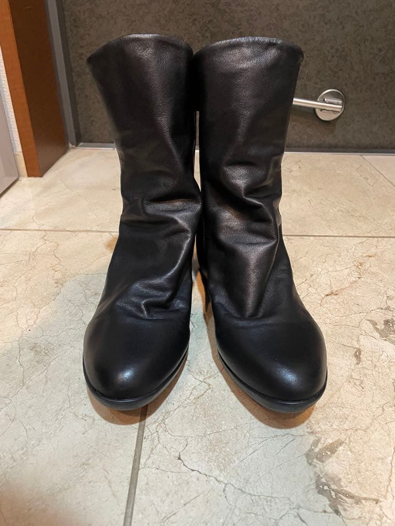 ソフトレザーブーツ900 （ブラック）　fitfit