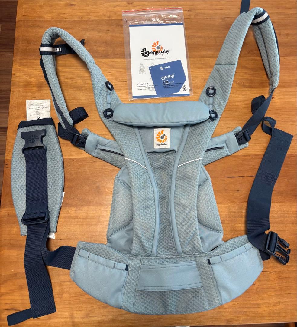 ergobaby OMNI Breeze 抱っこ紐 スレートブルー Amazon.co.jp: エルゴベビー OMNI breeze オムニ ブリーズ スレート