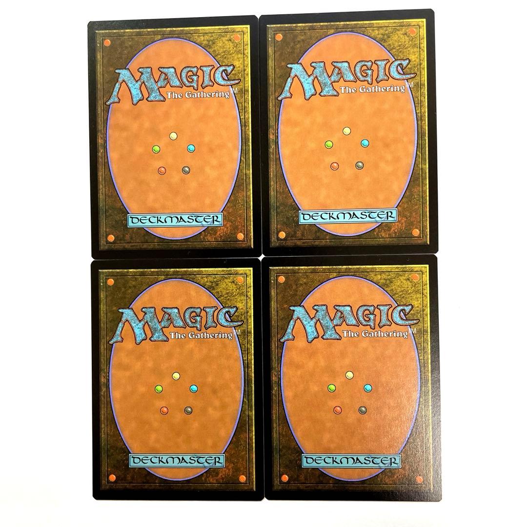 MTG 死の溜まる地、死蔵 日本語4枚セット MTG 日本語4枚