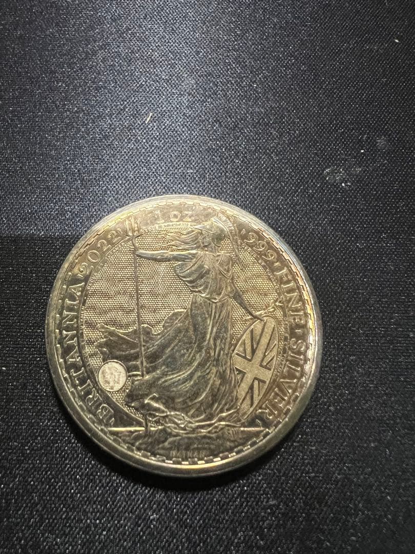 2022年 ブリタニア 1オンス銀貨　⑦