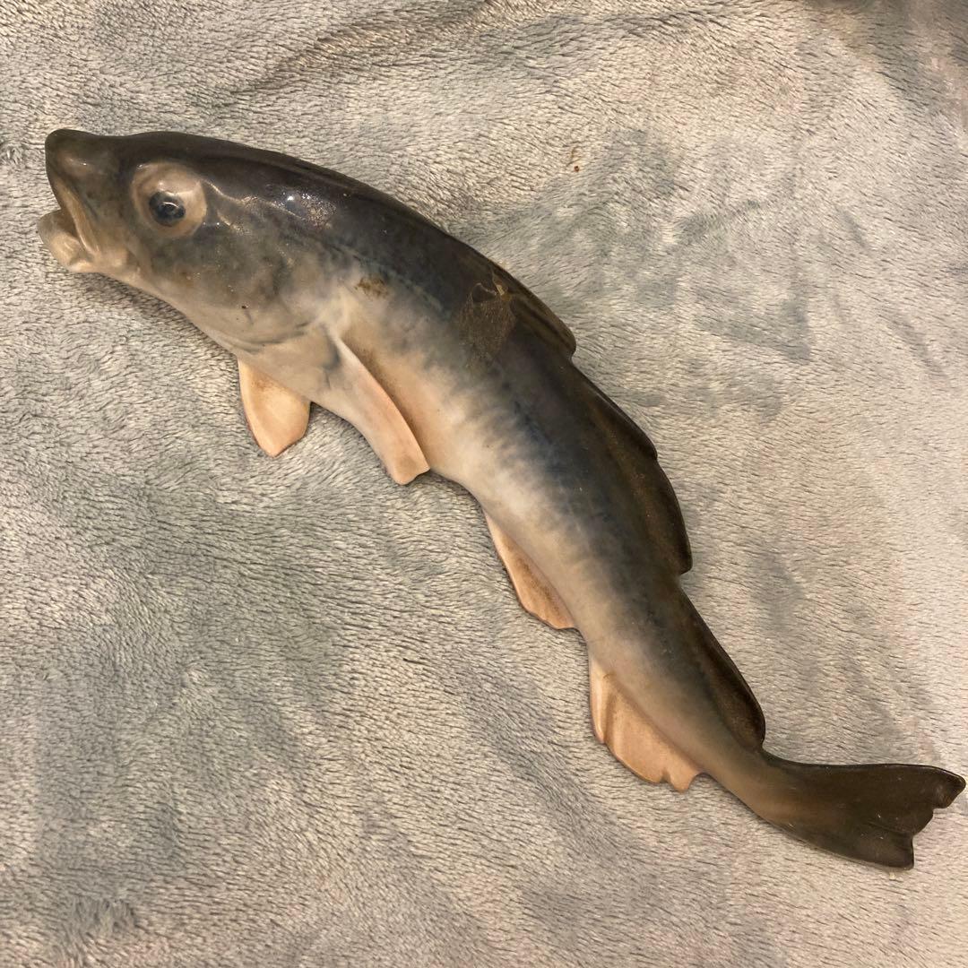 ロイヤルコペンハーゲン フィギュリン　フィッシュ　サカナ　アンティーク　陶器 ロイヤルコペンハーゲン ROYAL COPENHAGEN 金魚 魚文 フィギュリン