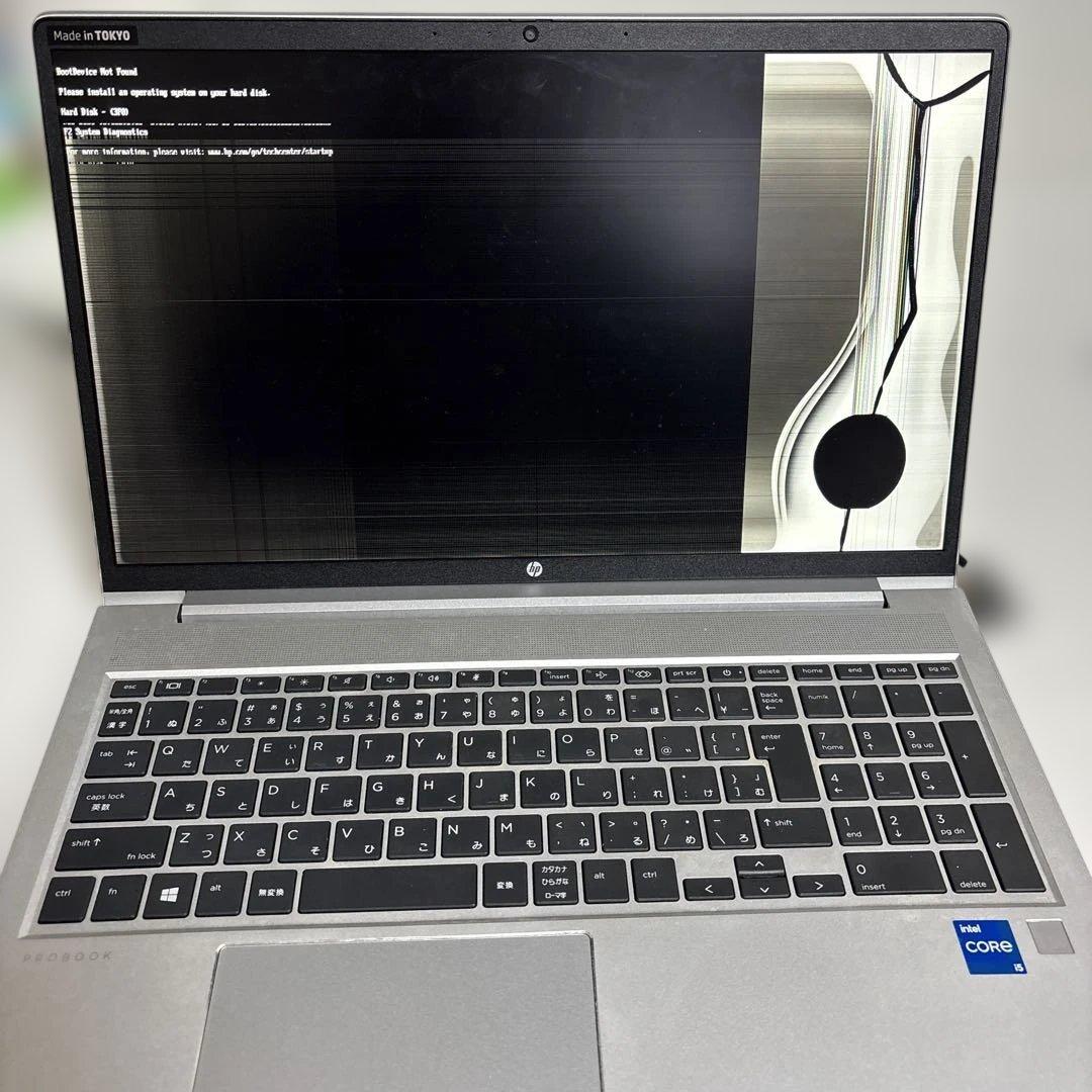N*a様 HP PROBOOK450 G8 ノートPC 液晶割れ