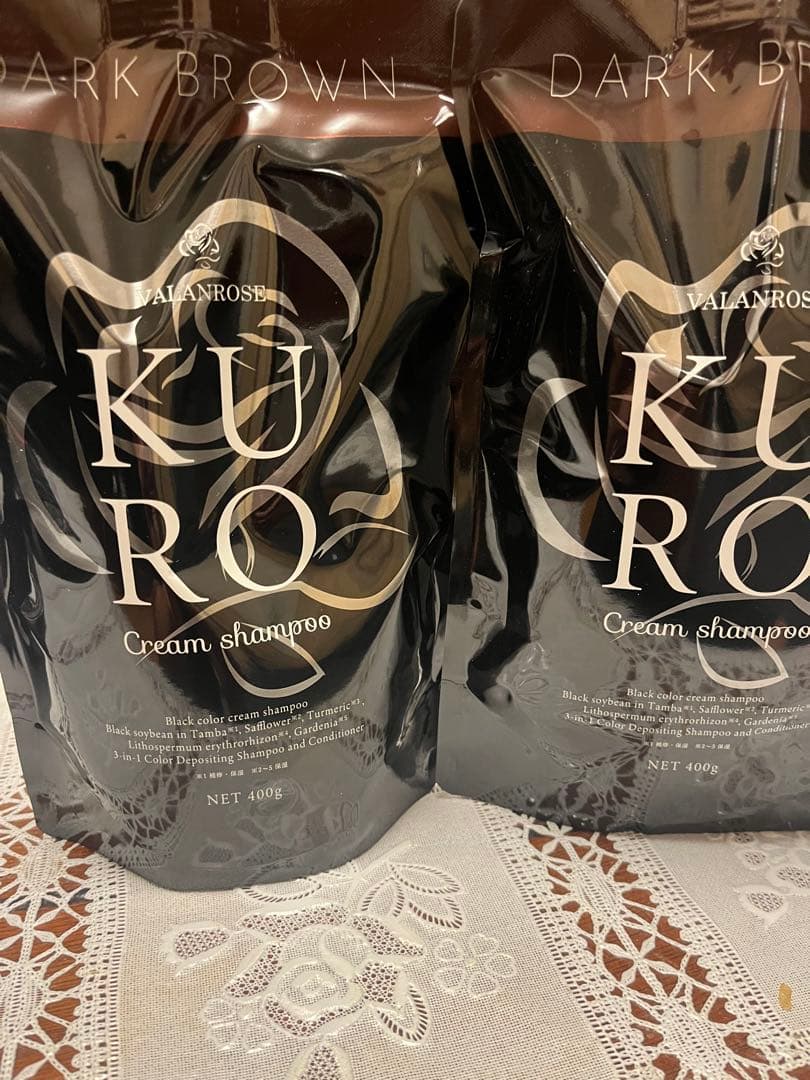 カ*ル様 新品未開封　VALANROSE　KURO 400g ダーク・ブラウン