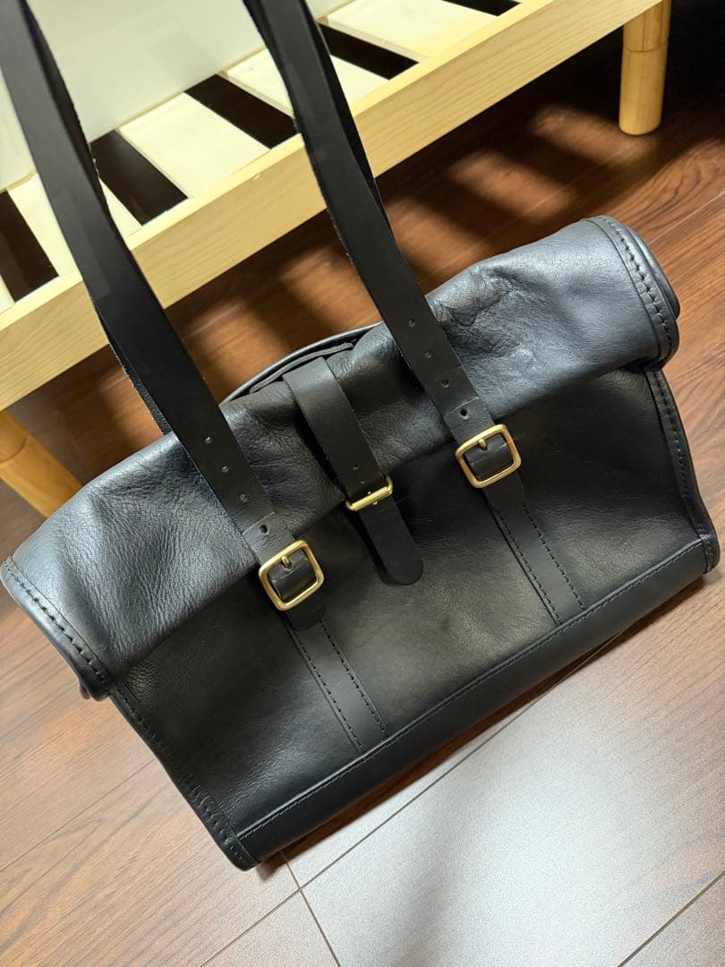 HERZ ロールトップトート(T-4) ブラック