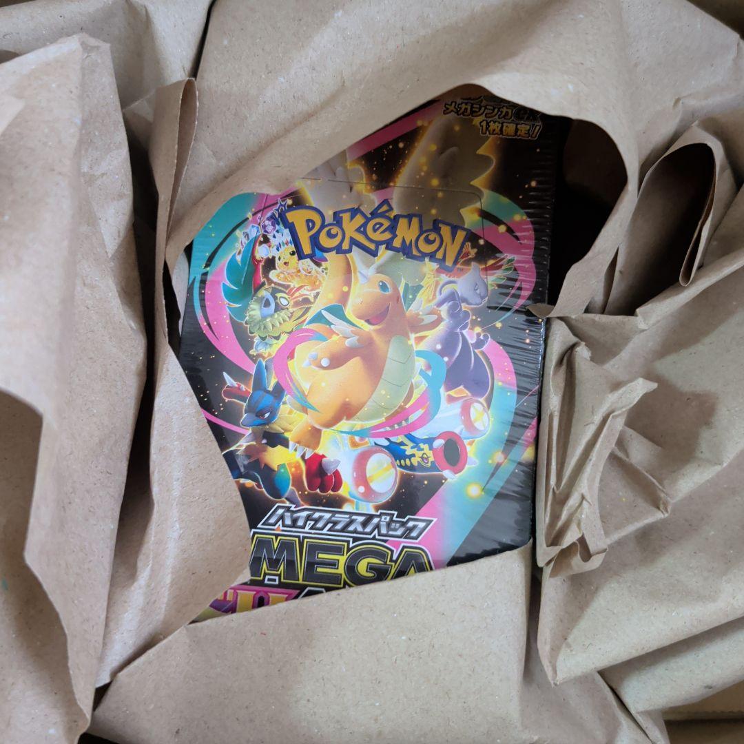 シュリンク付ポケモンカードMEGAハイクラスパックMEGAドリームex 1BOX