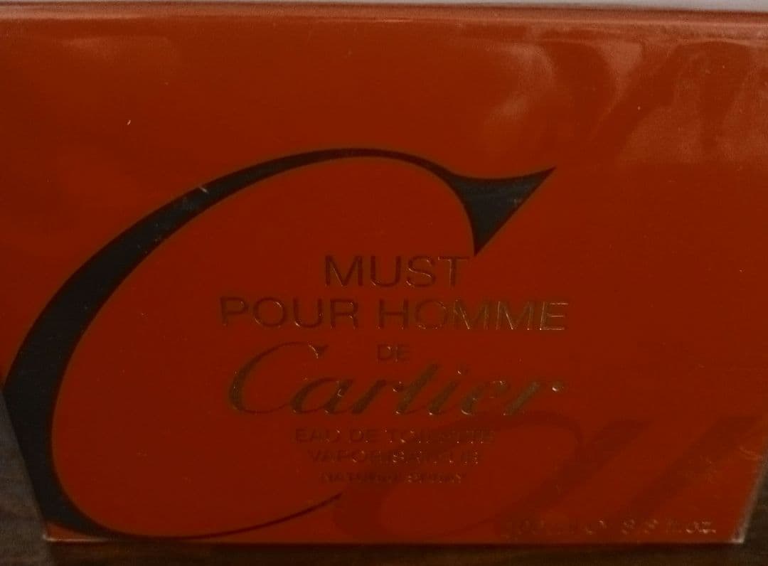 香水(男性用) MUST POUR HOMME de Cartier