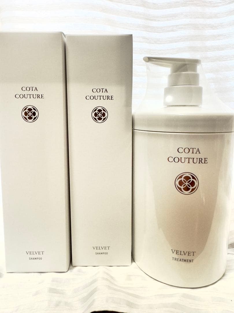 コタクチュールベルベットシャンプー300ml ２本&トリートメント600gセット