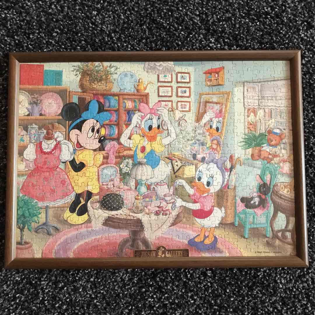 ディズニー パズル　完成品 (フレーム付！)♡
