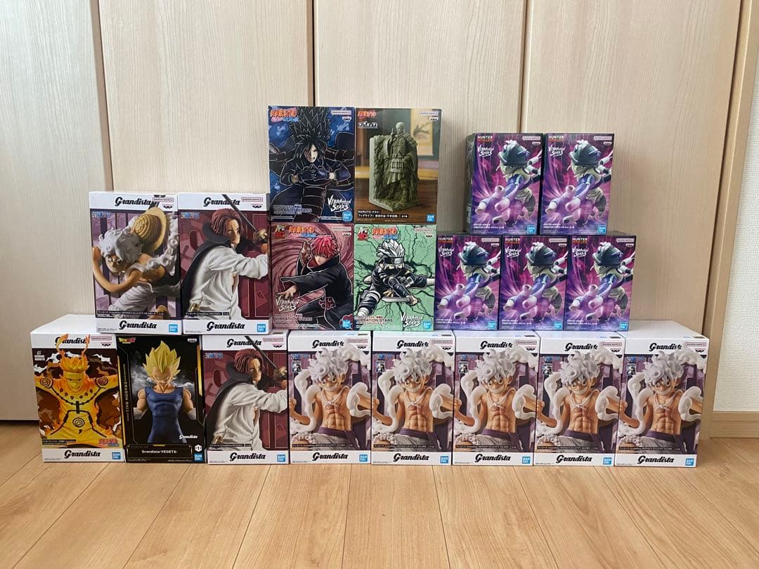 ワンピース NARUTO ドラゴンボール grandista 他まとめ売り