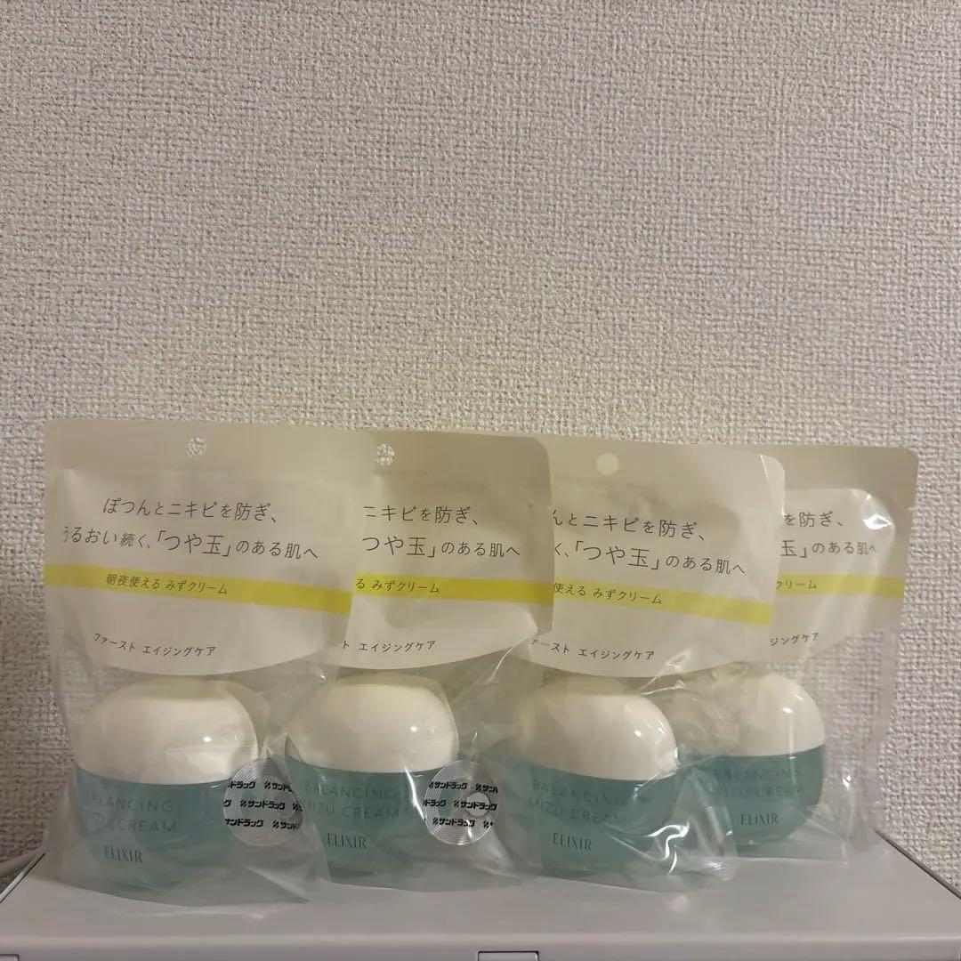 ELIXIR バランシング　みずクリーム 60g 4つセット