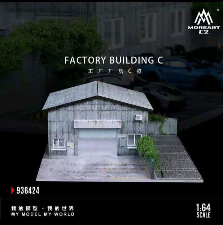 ★新■1/64【FACTORY　BUILDING　GARAGE】新品・未使用品