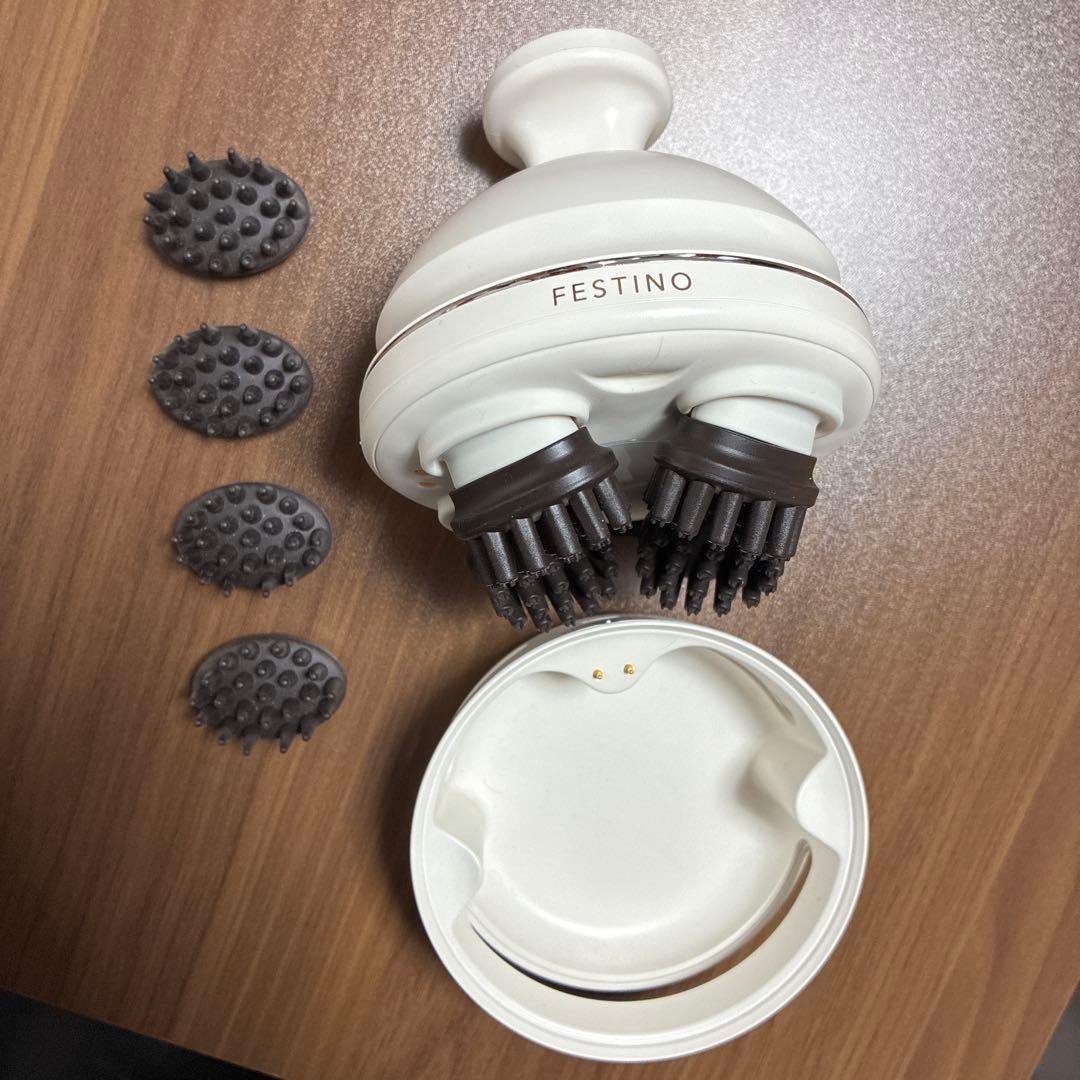 FESTINO フェスティノ 充電式 EMSヘッドスパ プレミア