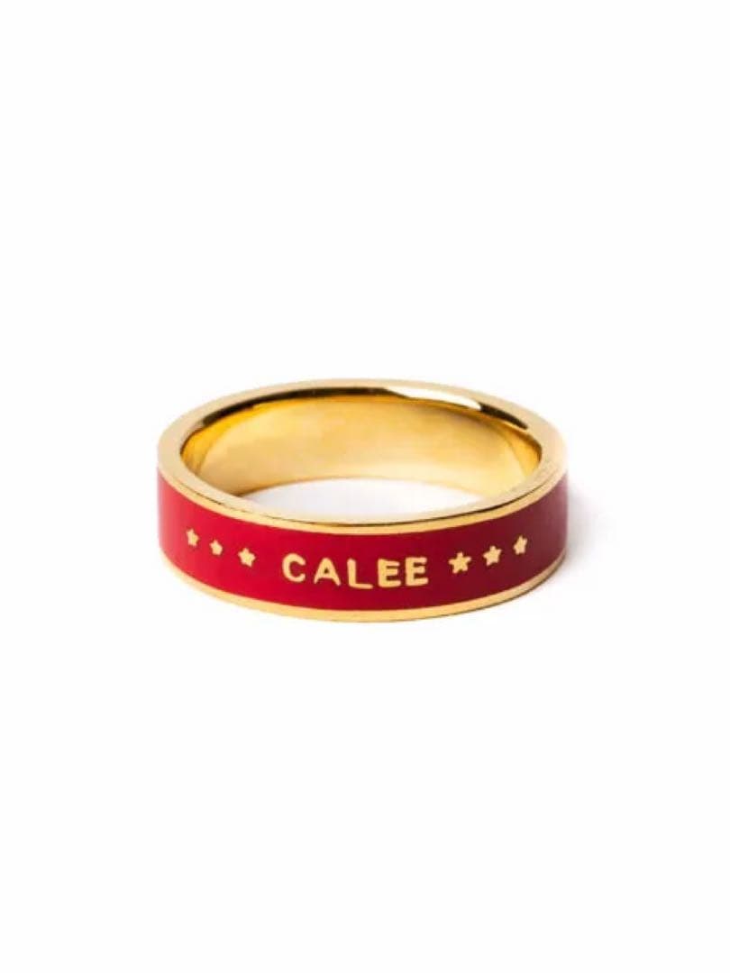 CALEE ナローシルバーリング