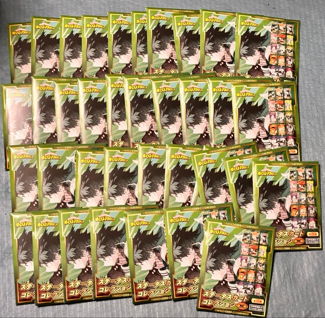 ジャンフェス ヒロアカ ステータスカードコレクション 未開封 37点