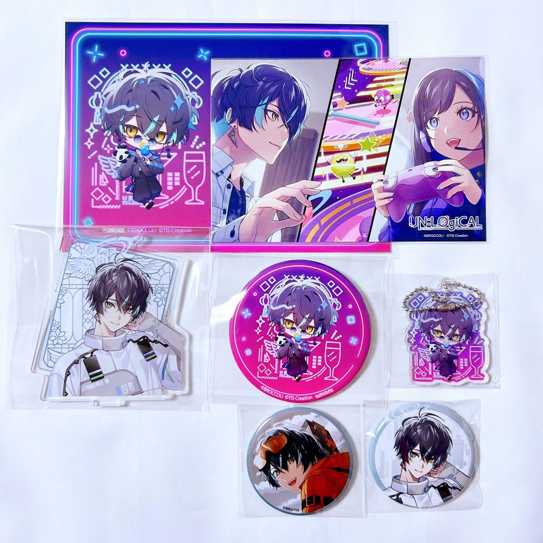 UN:LOGICAL アンロジカル 永守藍 特典 7点セット 缶バッジ アクスタ UN:LOGICAL アンロジカル 永守藍 特典 7点セット 缶バッジ アクスタ
