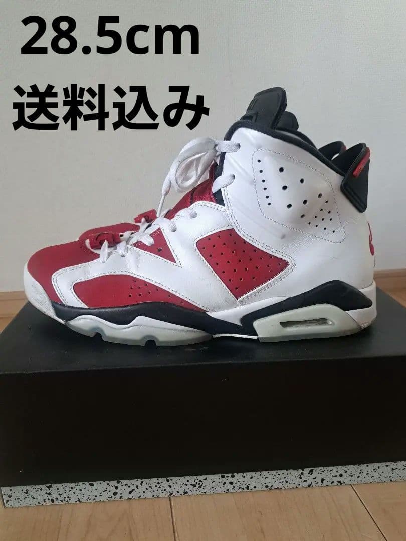 サ*ア様 Air Jordan 6 カーマイン