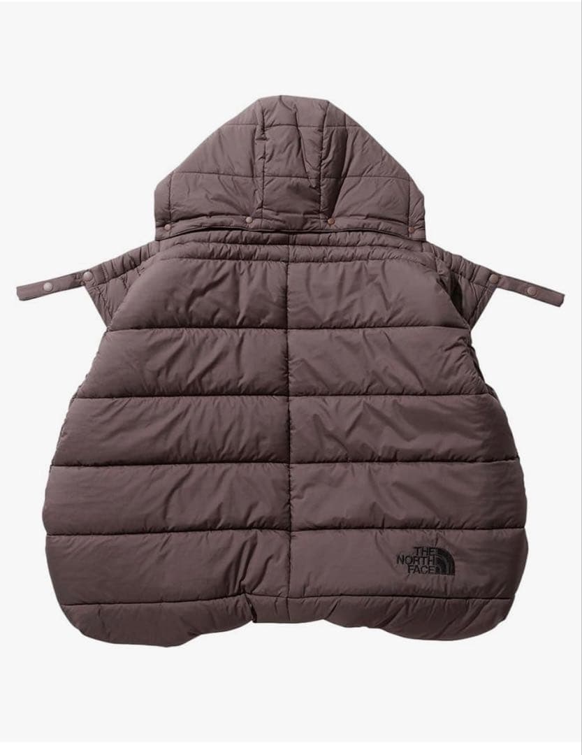 【新品未使用】ノースフェイス ベビーシェルブランケット SR/スレートブラウン シェルブランケット（ベビー） / Baby Shell Blanket NNB72301