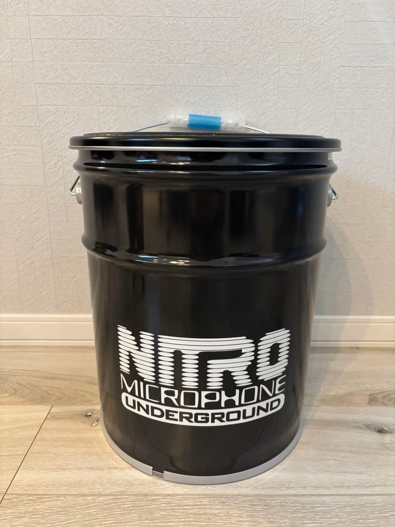 新品NITRO MICROPHONE UNDERGROUND ペール缶&Tシャツ