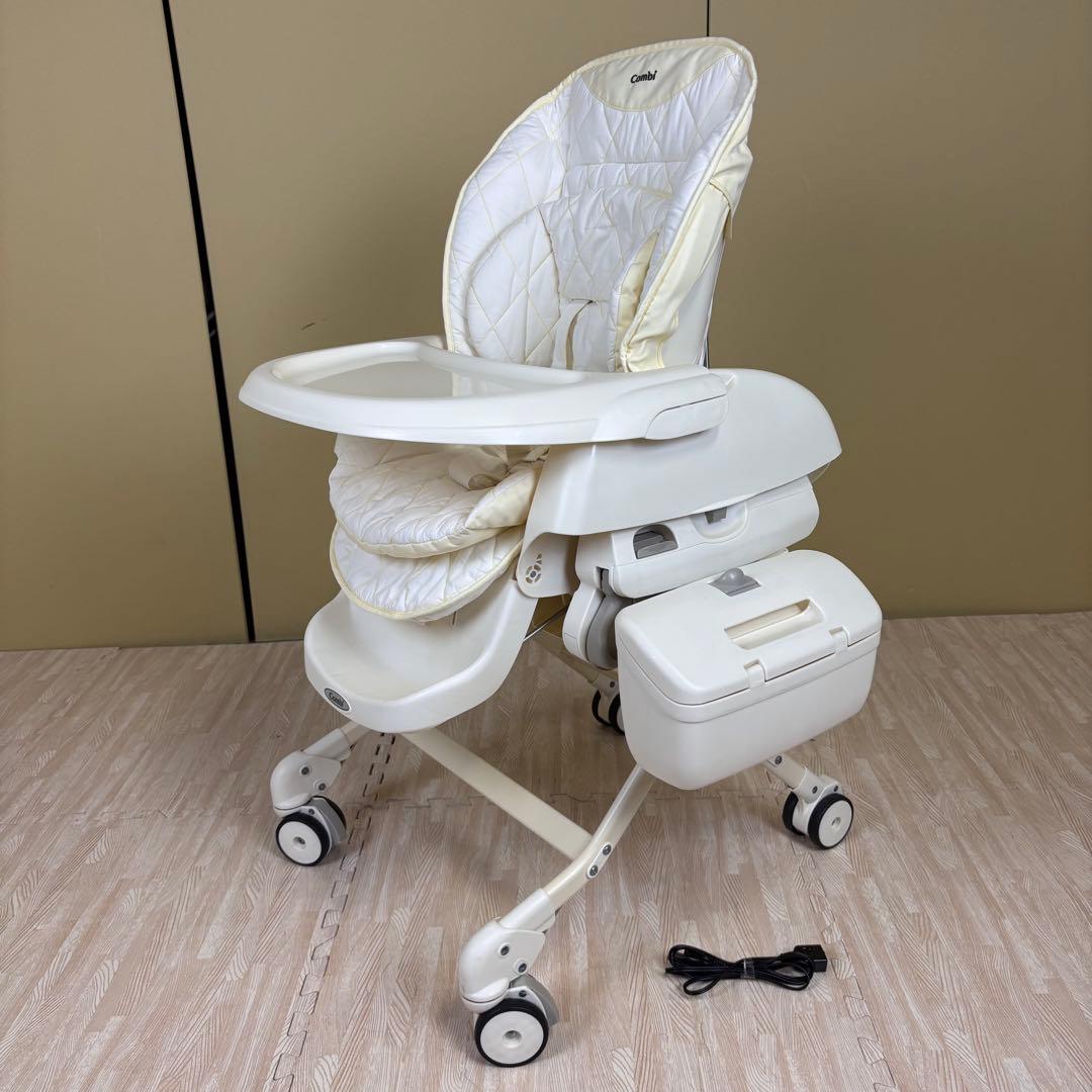 極上クリーニング済　☆綺麗☆　コンビ　ハイロー　電動式　ネムリラ　オートスイング