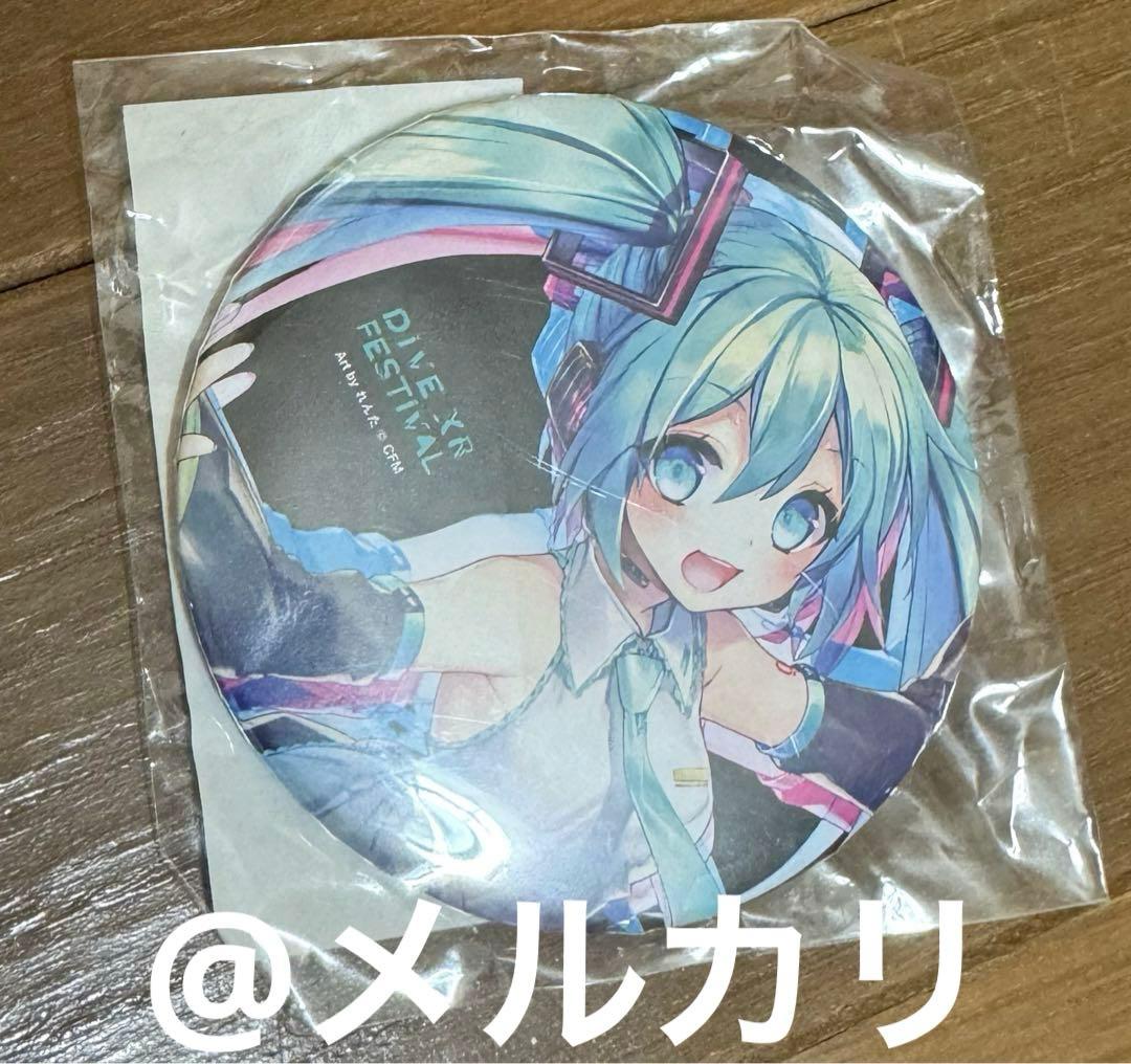 初音ミク 缶バッジ DIVA XR FESTIVAL 限定