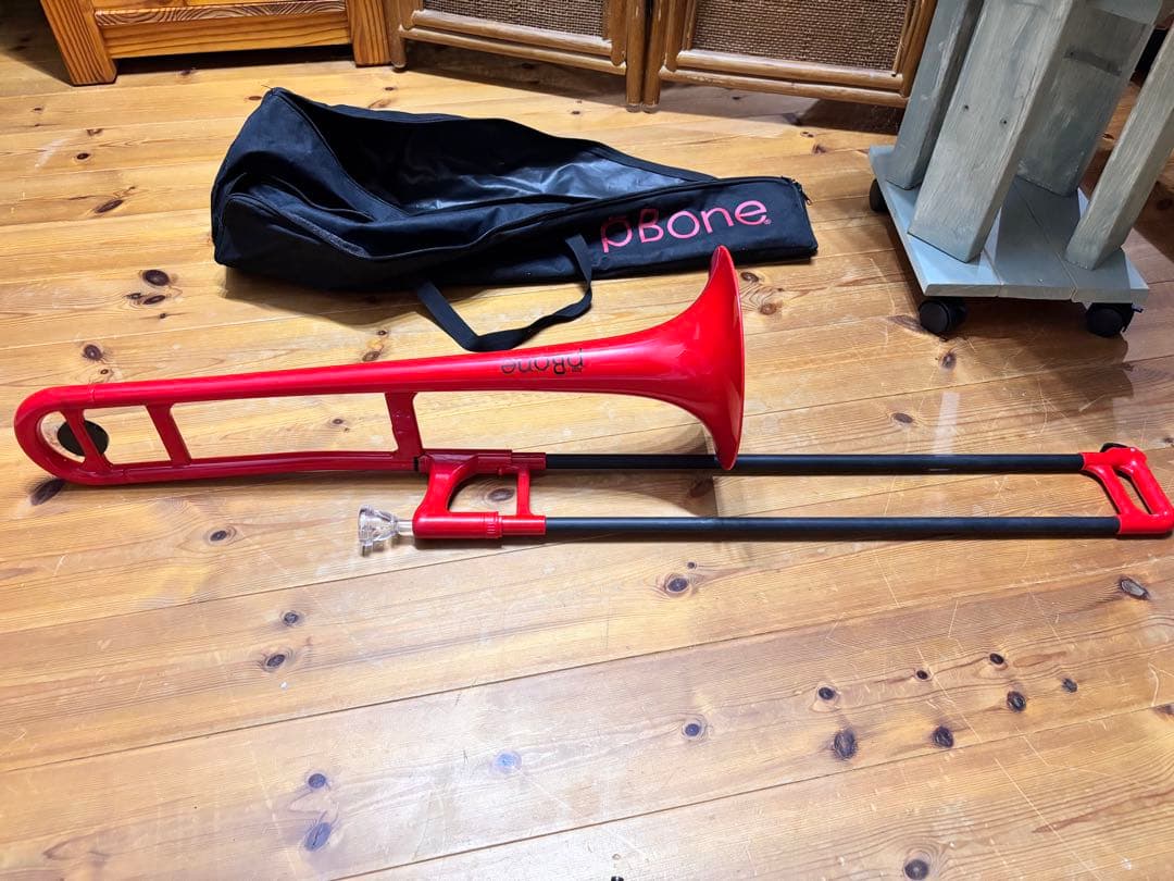 pBone ピーボーン プラスチック製トロンボーン