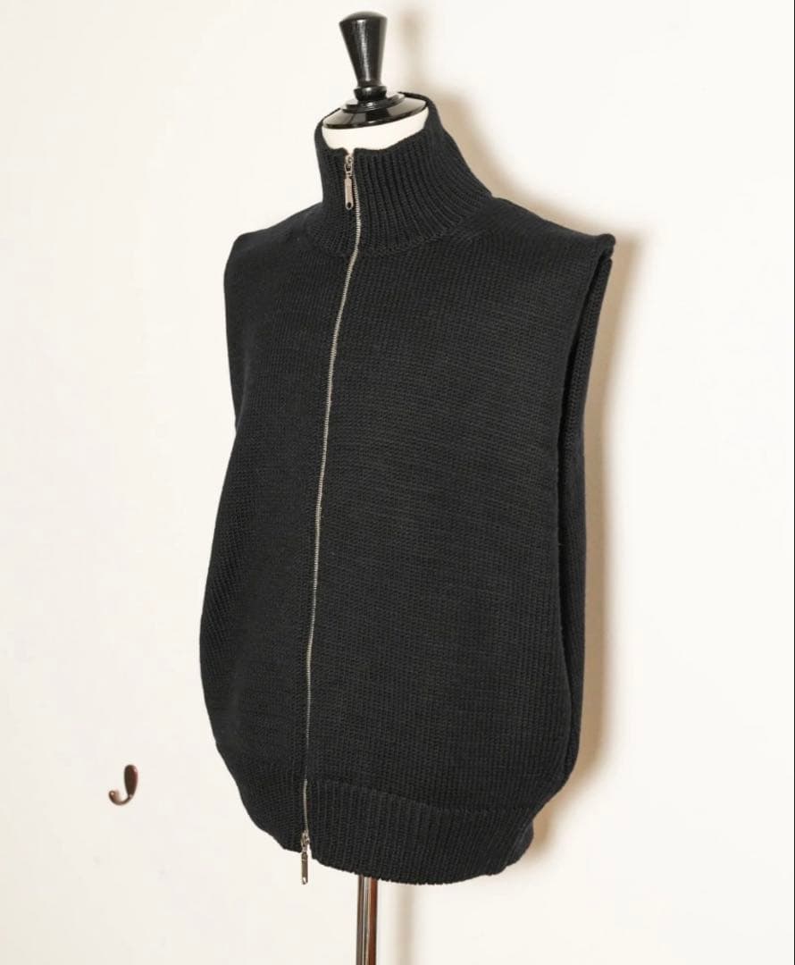 トップス Olde H & Daughter WOOL DS KNIT VEST CATEGORY Olde H & Daughter | MusterWerk