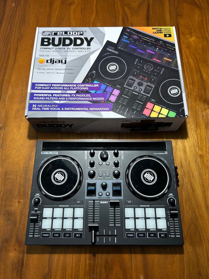 新品◆DJコントローラーBuddy◆ djay+Apple Music対応