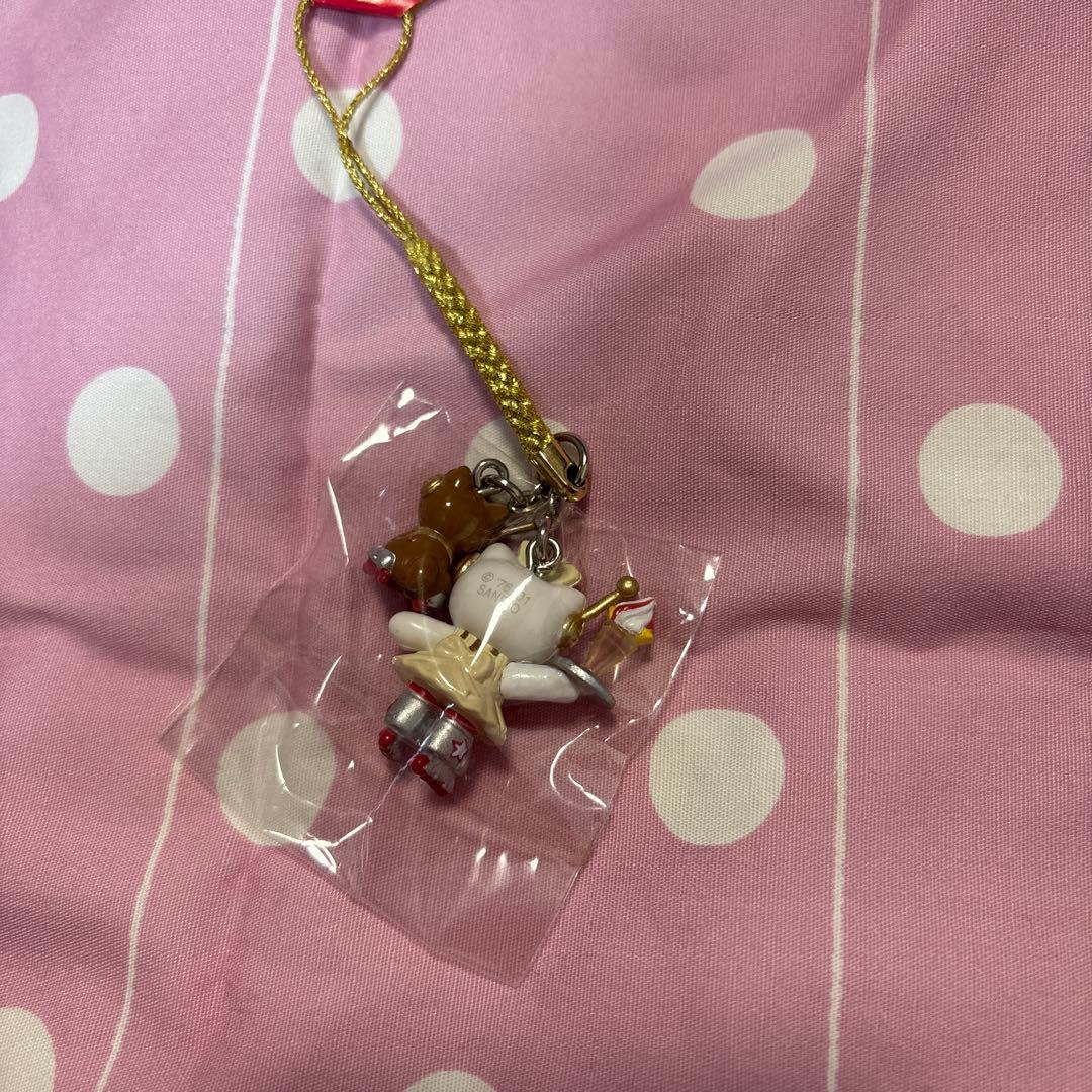 ハローキティ 渋谷キティ物語 値付け ハチ公コラボラバーストラップ セット