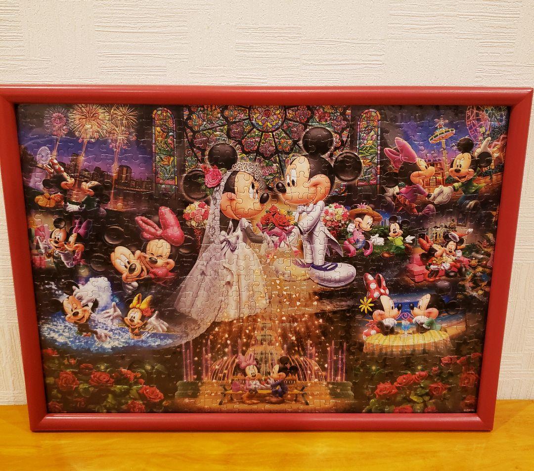 ディズニー パズル ミッキーマウス ジグソーパズル 完成品 セット レア