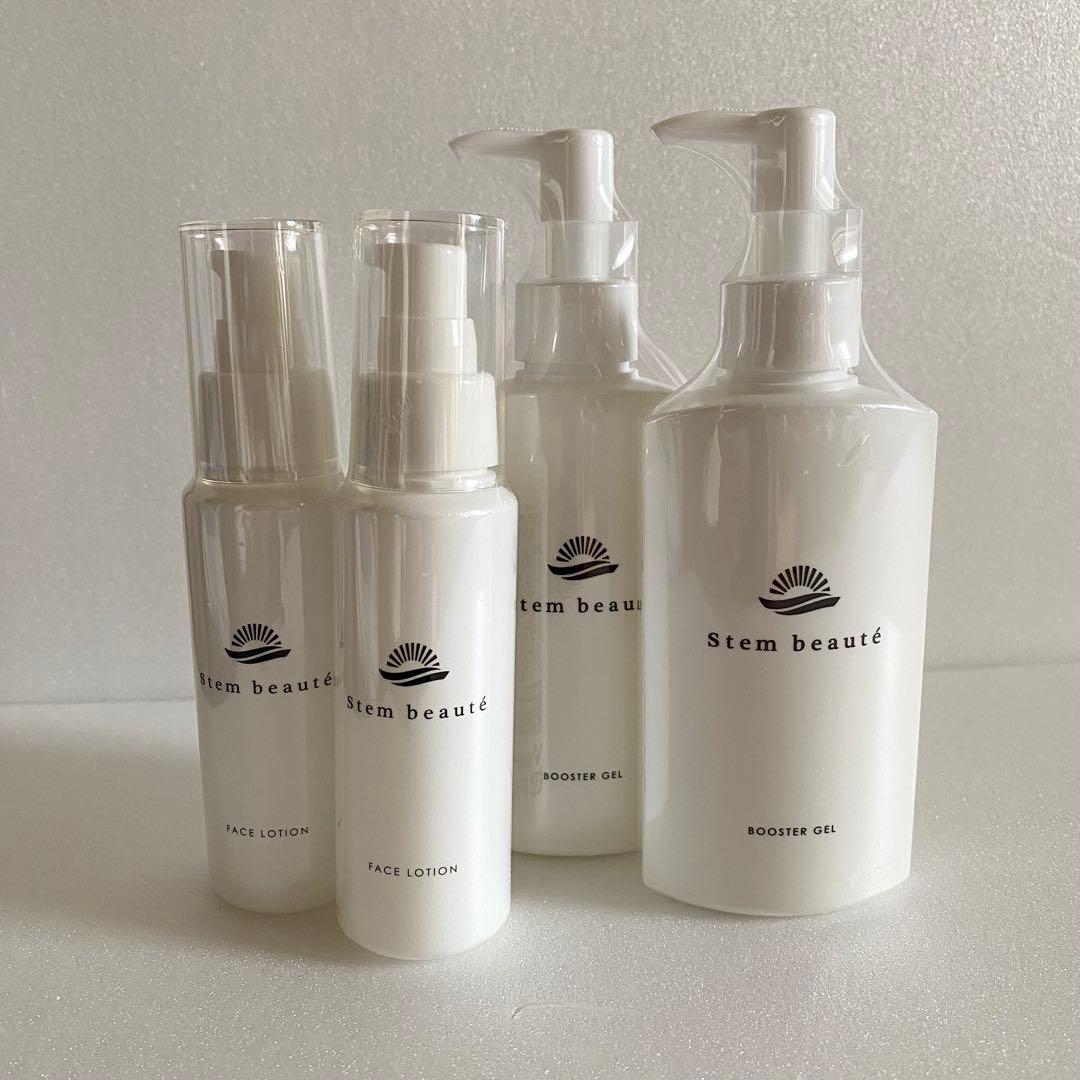 再値下げ 新品未使用 未開封 ステムボーテ ブースタージェル&ローション 各2個 再値下げ 新品未使用 未開封 ステムボーテ ブースタージェル