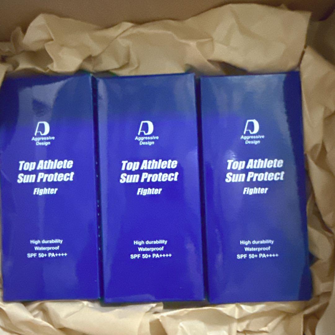 日焼け止め アグレッシブデザイン トップアスリート サンプロテクト （9個）