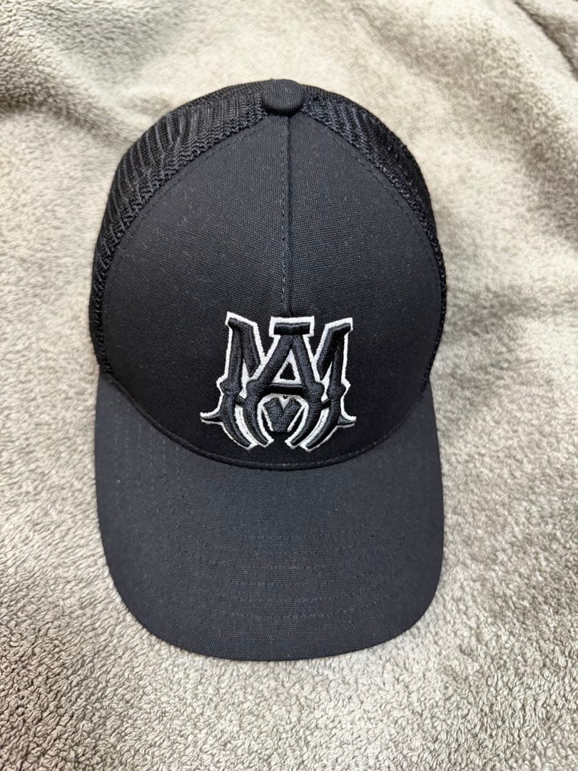 Amiri アミリ ロゴ刺繍 ベースボール キャップ