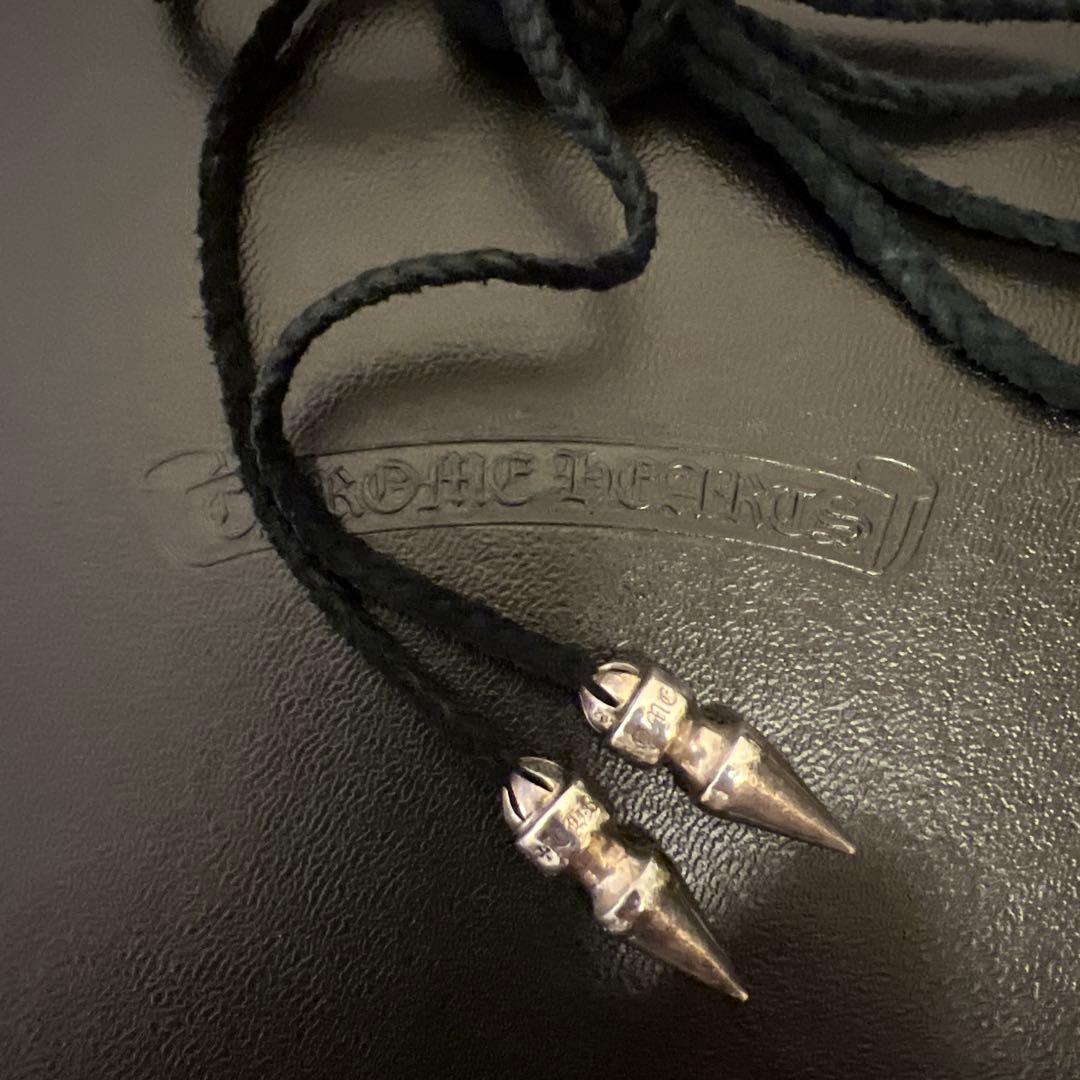 クロムハーツ/LEATHER BRAID/スパイク/レザーブレード