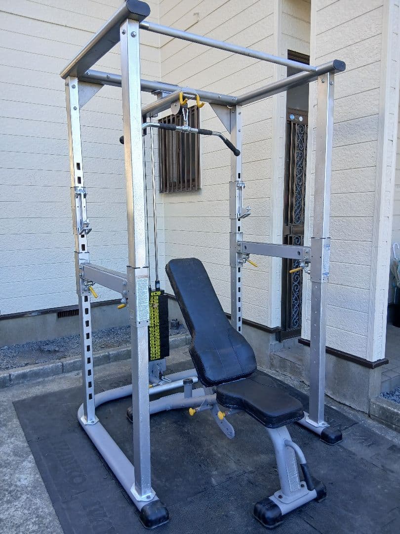 6:00　パワーラック CPR-265 ラットプル/ベンチ付き