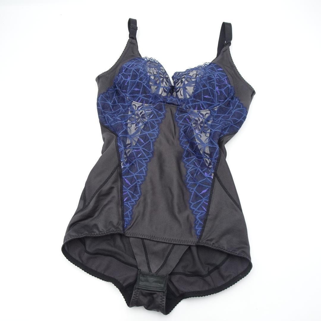 マルコ　カーヴィシャスカレス　ボディスーツ　ブラック　D75L　② カーヴィシャス カレス ボディシェイプスーツ | 補整下着(補正下着