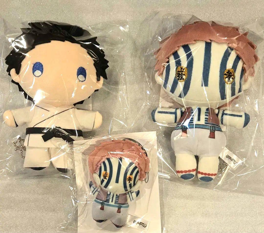 ○猗窩座 狛治/鬼滅の刃 ゆらふわぬいぐるみ/計3点