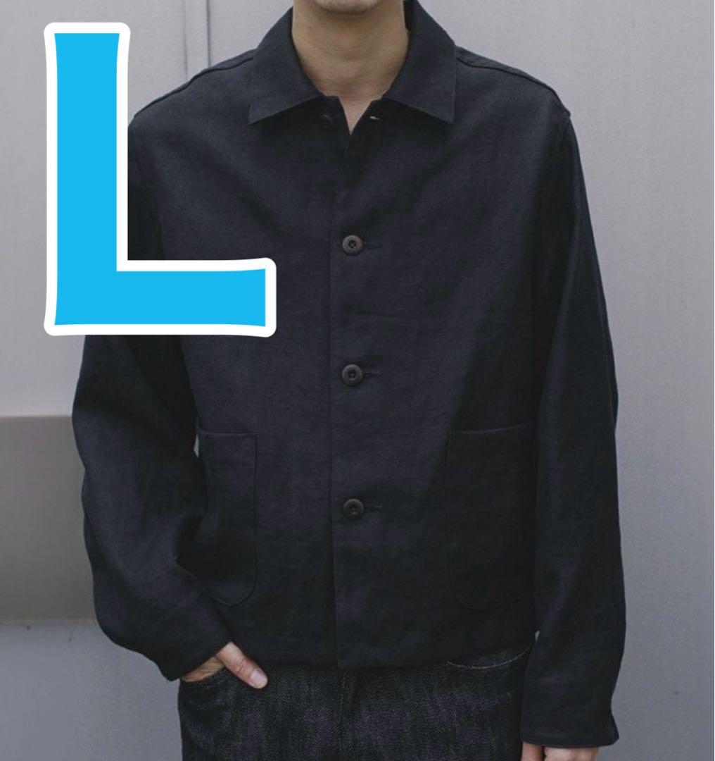 ジャケット・アウター LINEN CROPPED CHORE JACKET