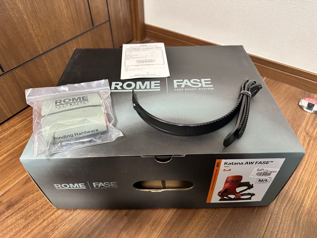 新品 ROME KATANA AW FASE25〜26 M/L サイズ オレンジ - メルカリ