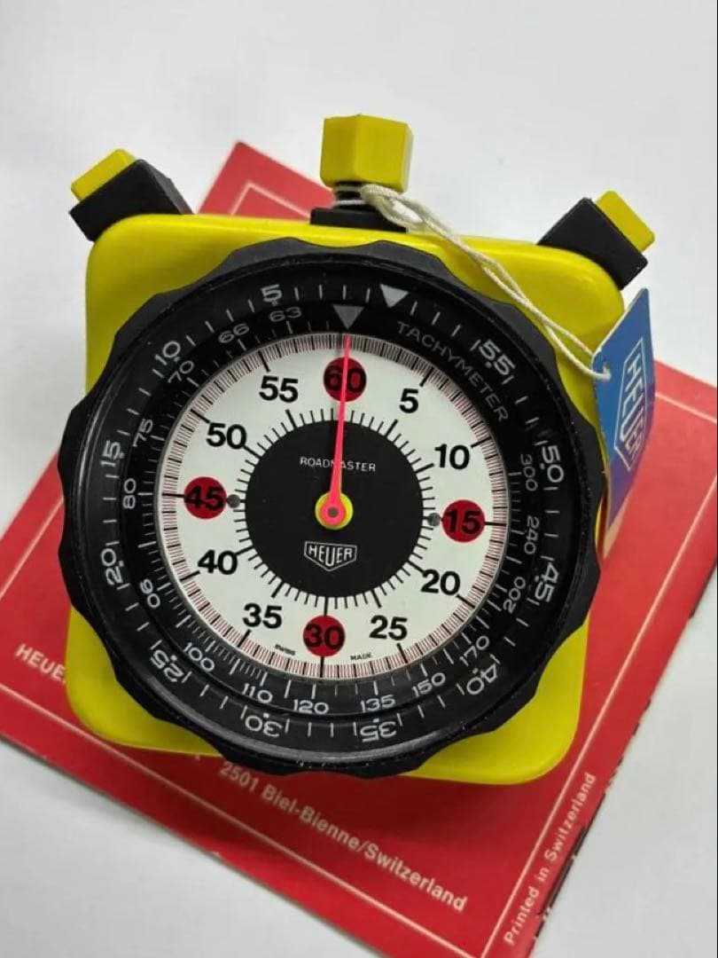 ホイヤー（HEUER）★1970年代カーレース用★ストップウォッチ★手巻き ホイヤー（HEUER）☆1970年代カーレース用☆ストップウォッチ☆手巻き