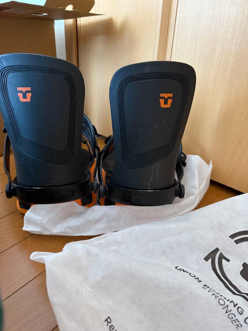 Union ウルトラ　スノーボードビンディング ブラック/オレンジ UNION BINDING 予約商品 26-27 ユニオン ビンディング ウルトラ